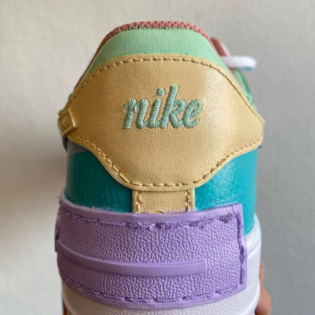 Custom Air Force 1 Colorful Combo-shecustomize