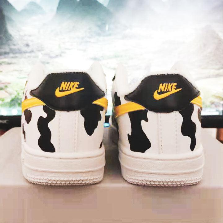 Custom Air Force 1 Cow Print-shecustomize