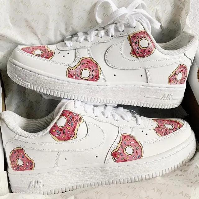 custom air force 1 donut