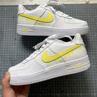 Custom Air Force 1 Drip Yellow-shecustomize