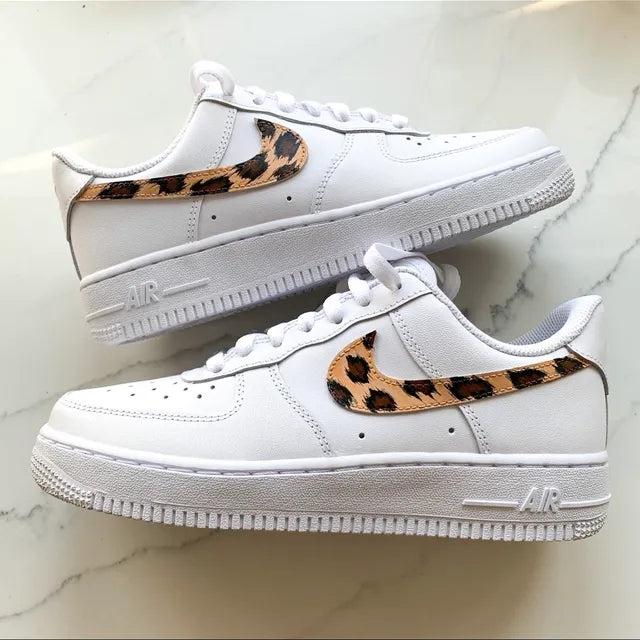 Custom Air Force 1 Leopard Print-shecustomize