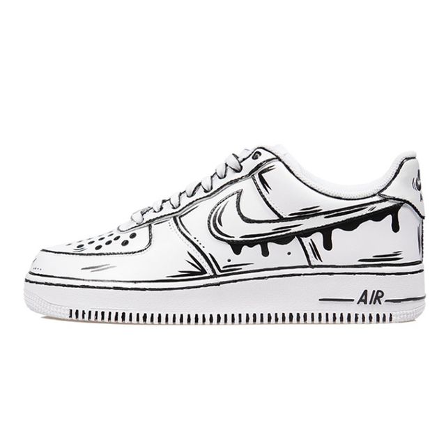 Custom Air Force 1 Outline Drip-shecustomize