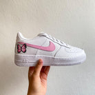 Custom Air Force 1 Pink Butterfly-shecustomize