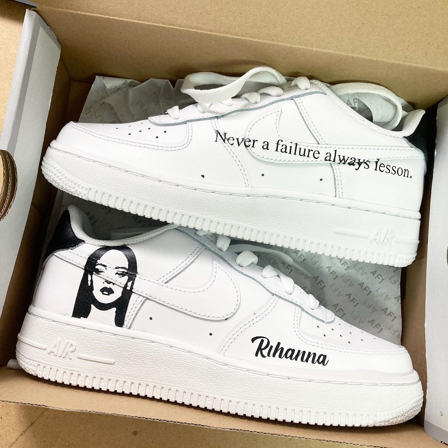 Custom Air Force 1 Rihanna π€-shecustomize