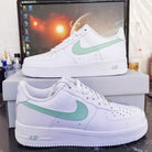 Custom Air Force 1 Sage Green-shecustomize