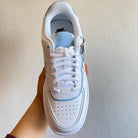 Custom Air Force 1 Shadow Light Blue Details-shecustomize