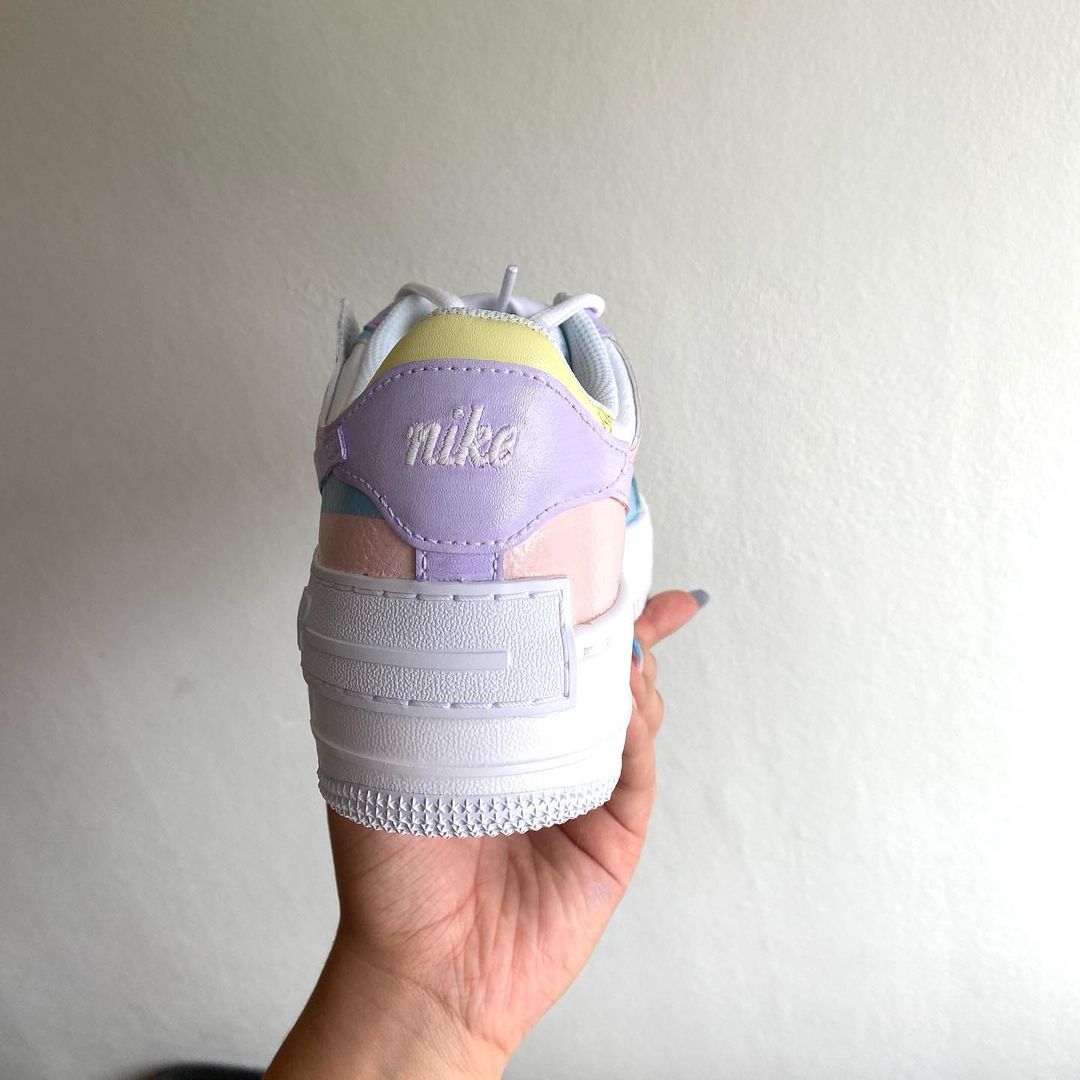 Custom Air Force 1 Shadow Summer Colours-shecustomize