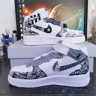 Custom Air Force 1 Spiderman Captain America-shecustomize