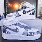 Custom Air Force 1 Spiderman Captain America-shecustomize
