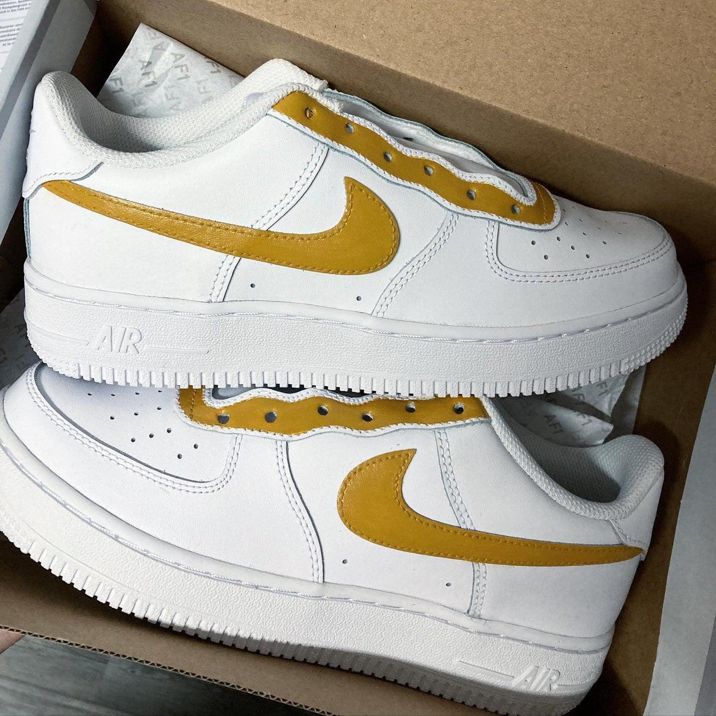 Custom Air Force 1 Swoosh Design-shecustomize