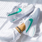 Custom Air Force 1 Swoosh Mint Green-shecustomize