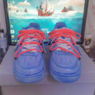 Custom Air Force 1 Tie Dye Blue-shecustomize