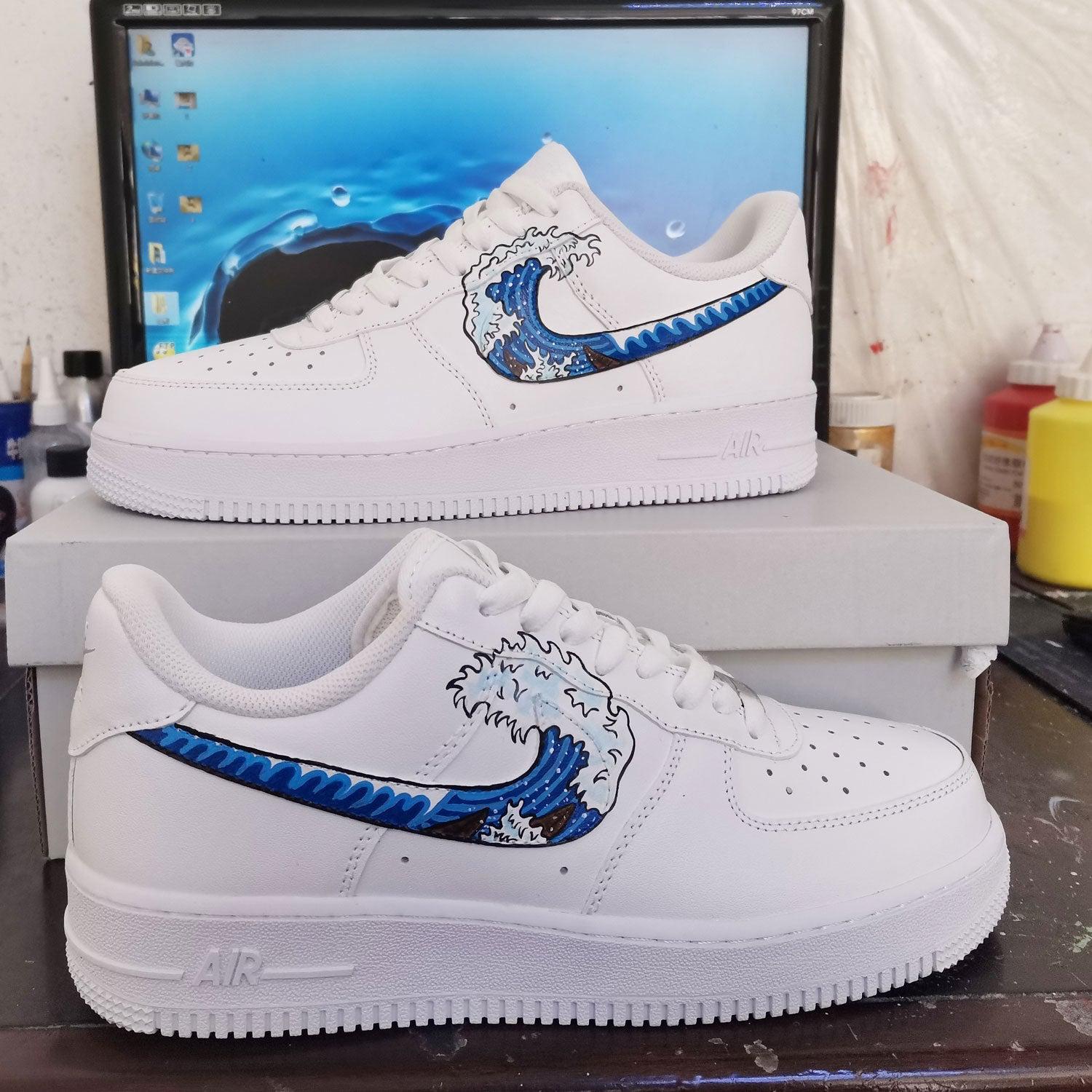 Custom Air Force 1 Wave-shecustomize