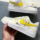 Custom Air Force 1 Yellow Splash-shecustomize