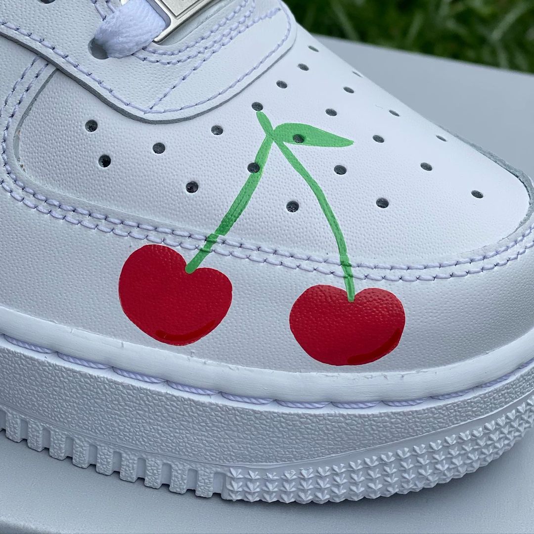 🍒Custom Cherry AF1’s🍒-shecustomize