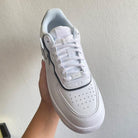 Custom Made Nike Air Force 1 Shadow Black-shecustomize