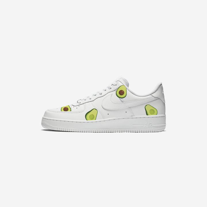 Custom Nike Air Force 1 Avocado-shecustomize