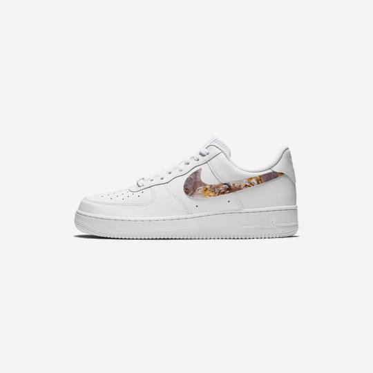 Custom Nike Air Force 1 Coloued Ticks-shecustomize