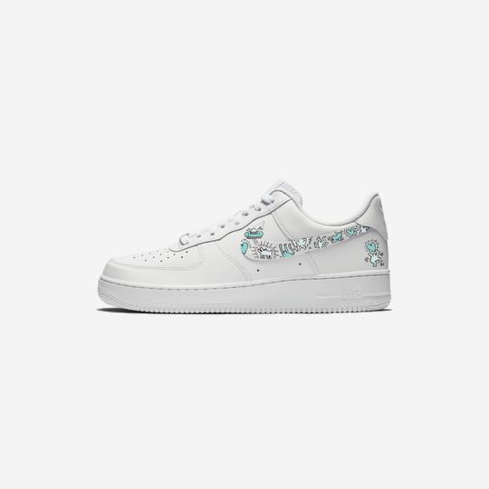 Custom Nike Air Force 1 Coloued Ticks-shecustomize