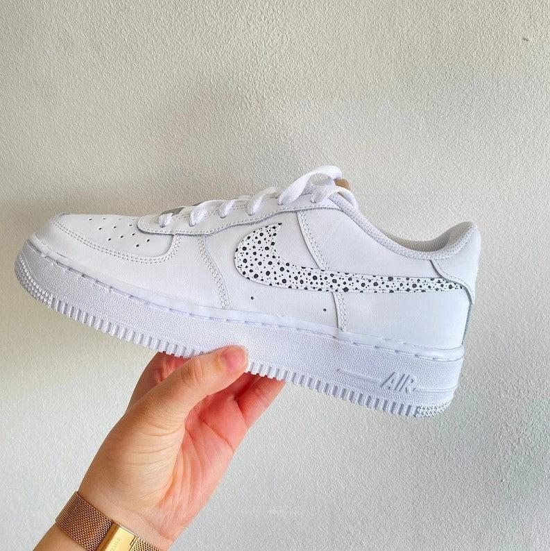 Custom Nike Air Force 1 Dots-shecustomize