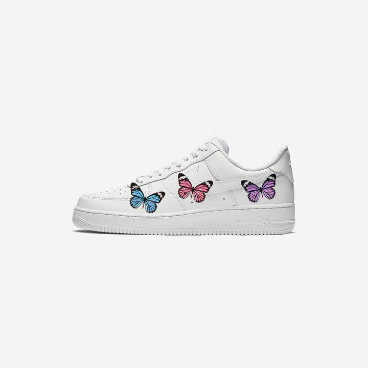 Custom Nike Air Force 1 Multi Butterfly II-shecustomize