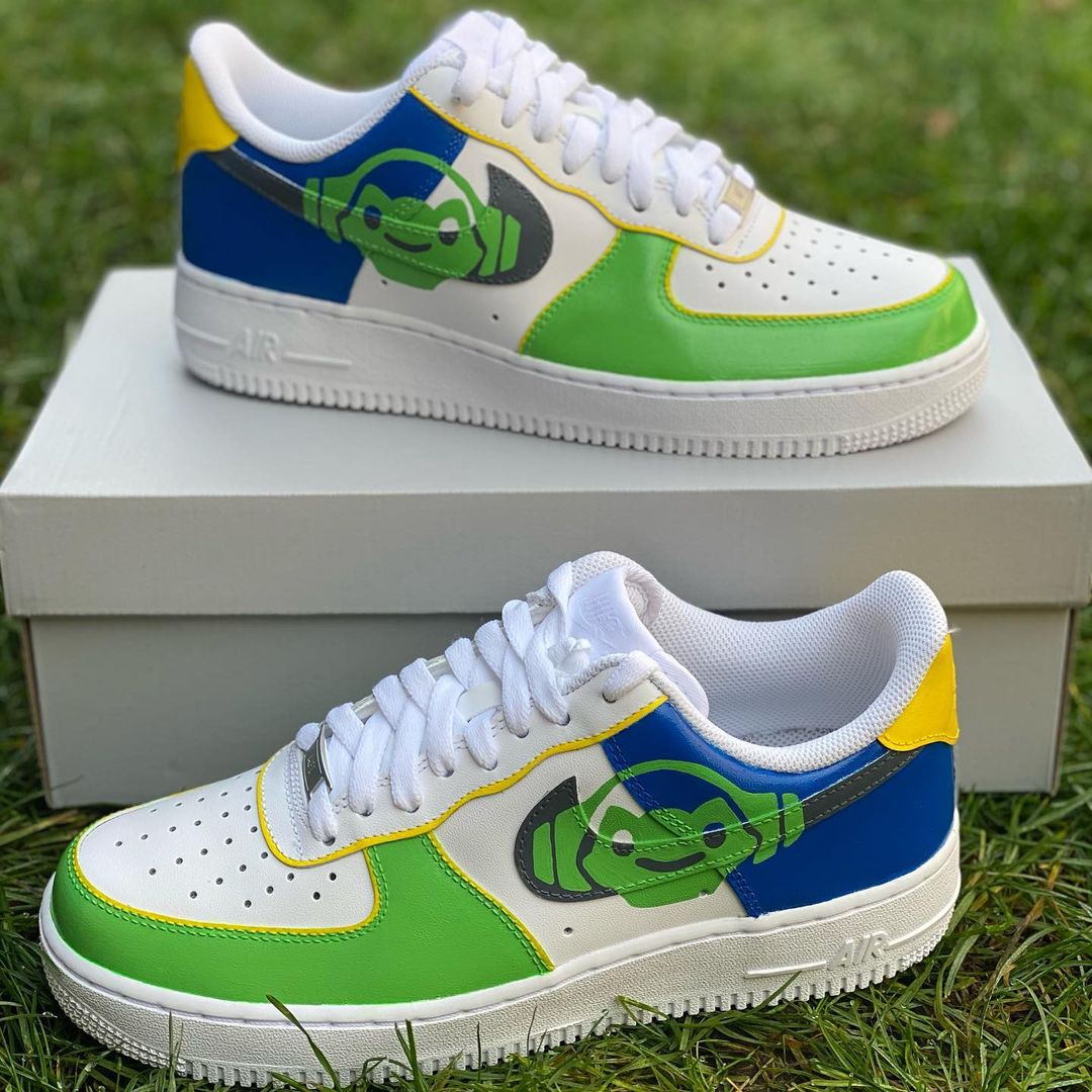 Custom Overwatch Air Force 1’s-shecustomize