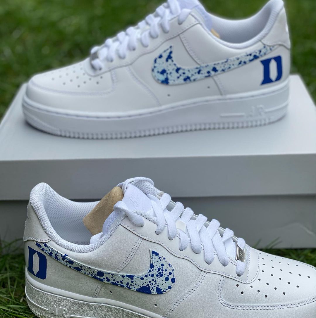 Duke Custom Air Force 1’s-shecustomize