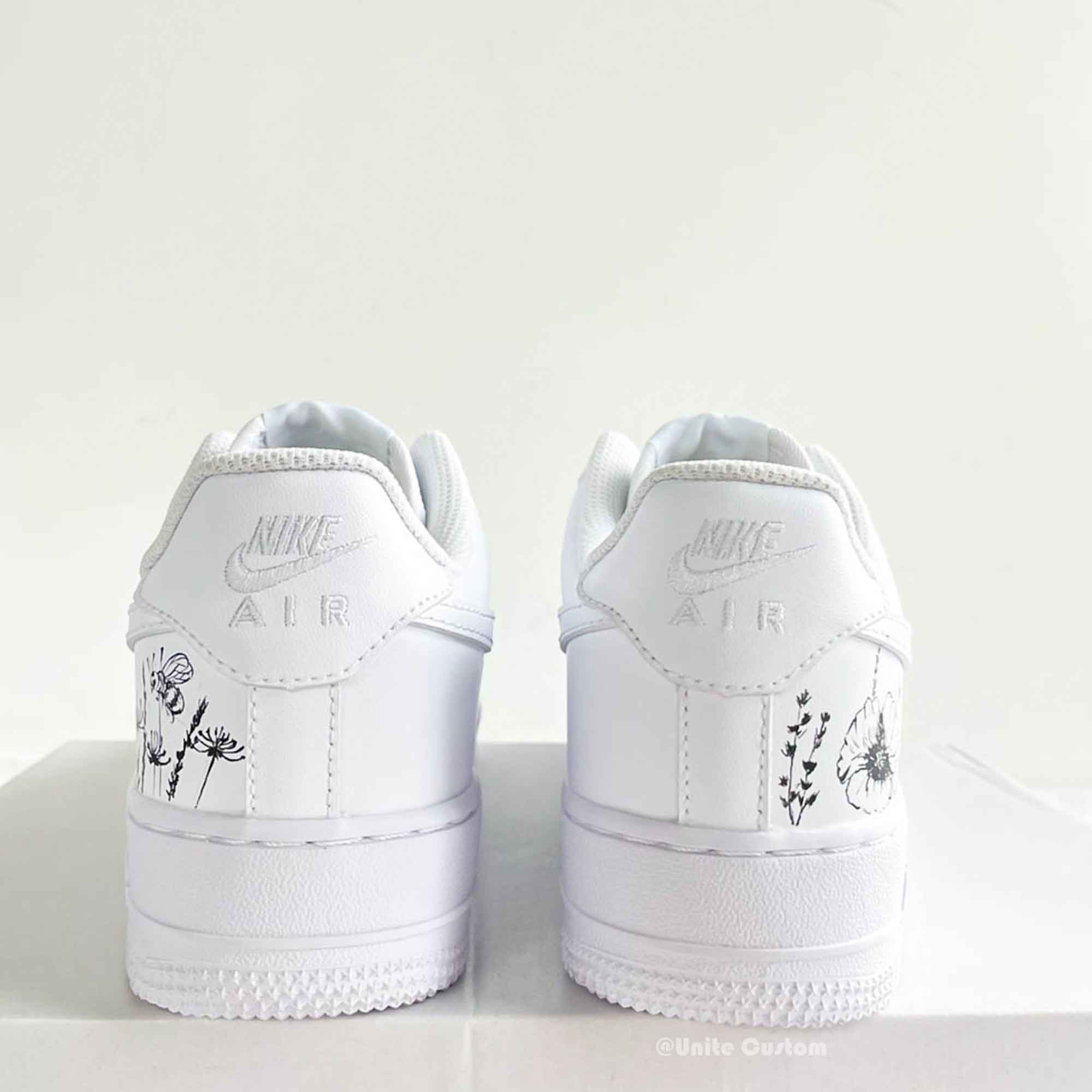 Grass Flower Custom Air Force 1-shecustomize