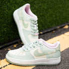 Green Butterfly Air Force 1s Custom Shoes Sneakers-shecustomize