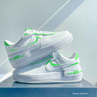Green Custom Air Force 1-shecustomize