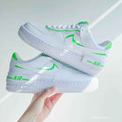 Green Custom Air Force 1-shecustomize
