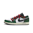 Green White Custom Air Jordan 1-shecustomize