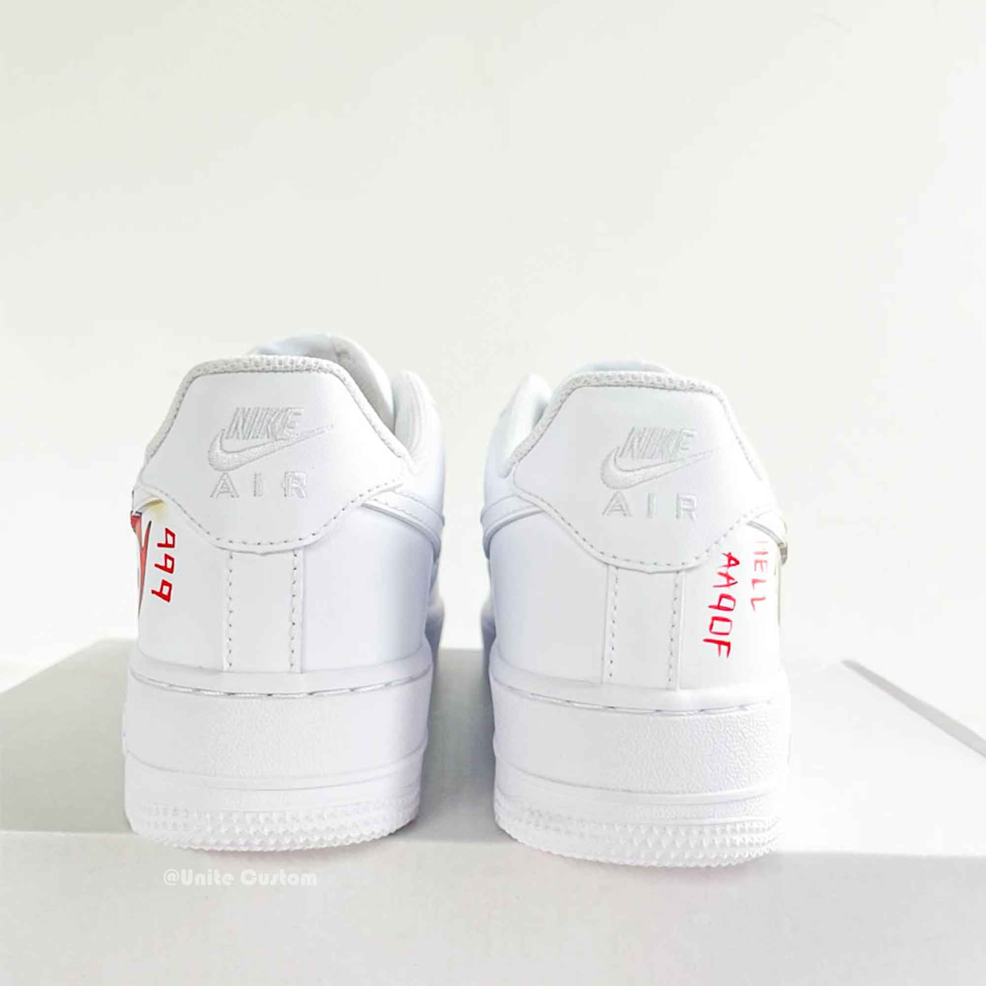 Juice Wrld Custom Air Force 1-shecustomize