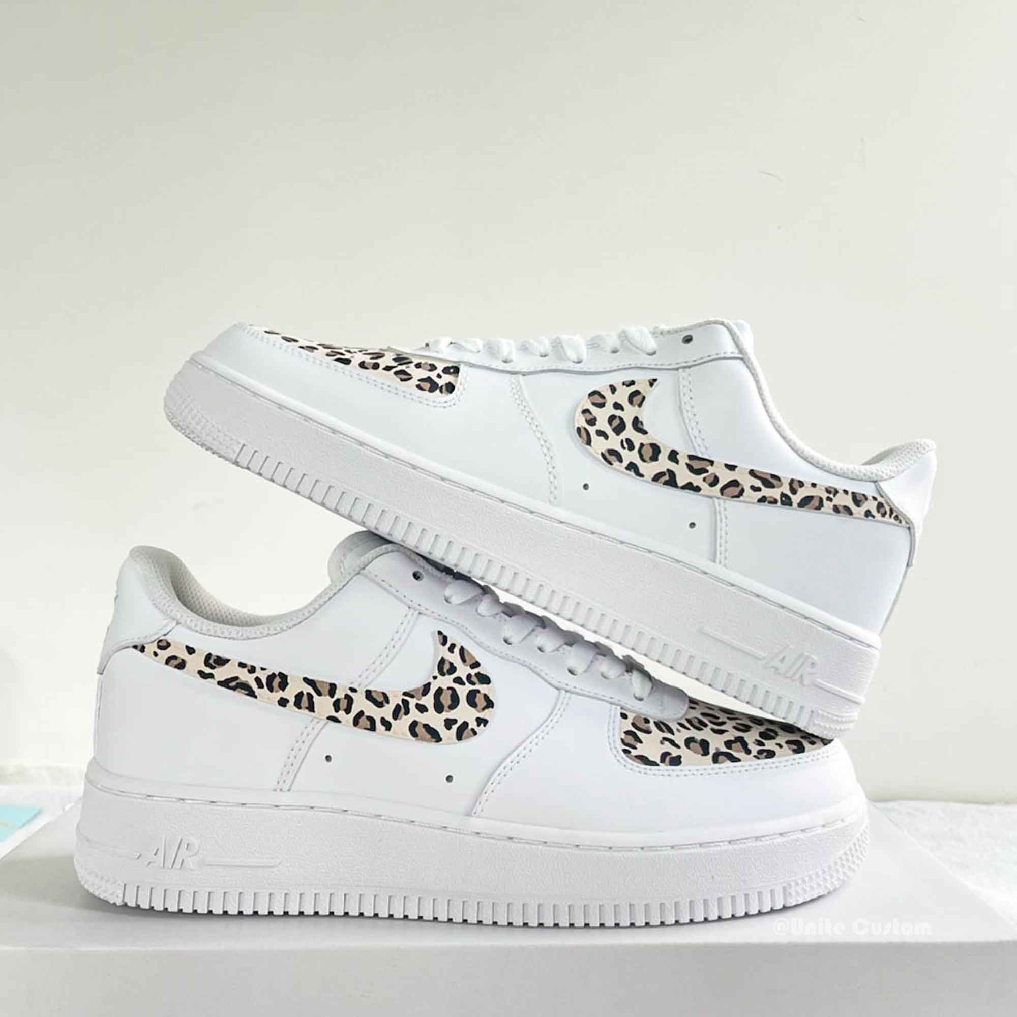 Leopard Print Custom Air Force 1-shecustomize