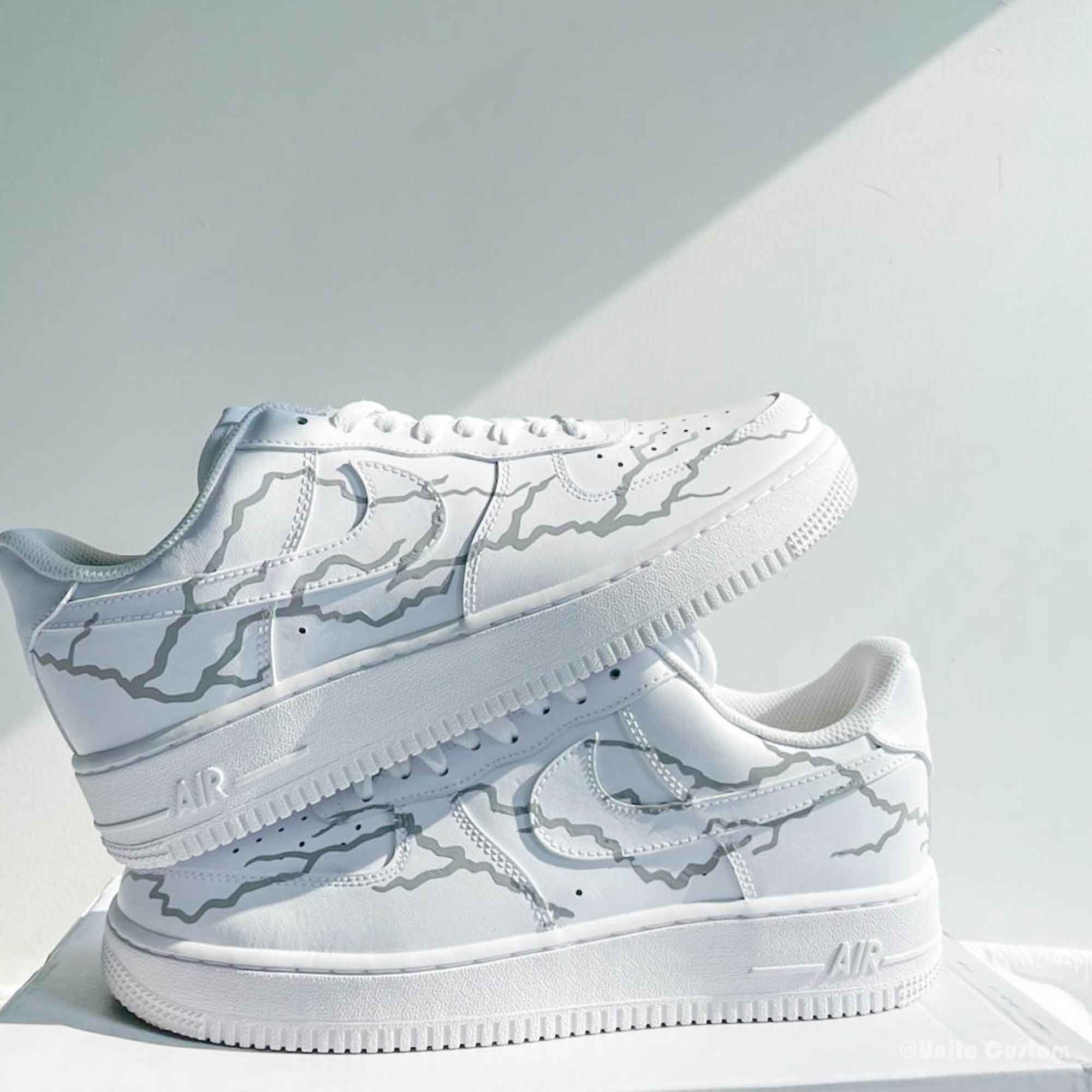 Lightning Custom Air Force 1-shecustomize