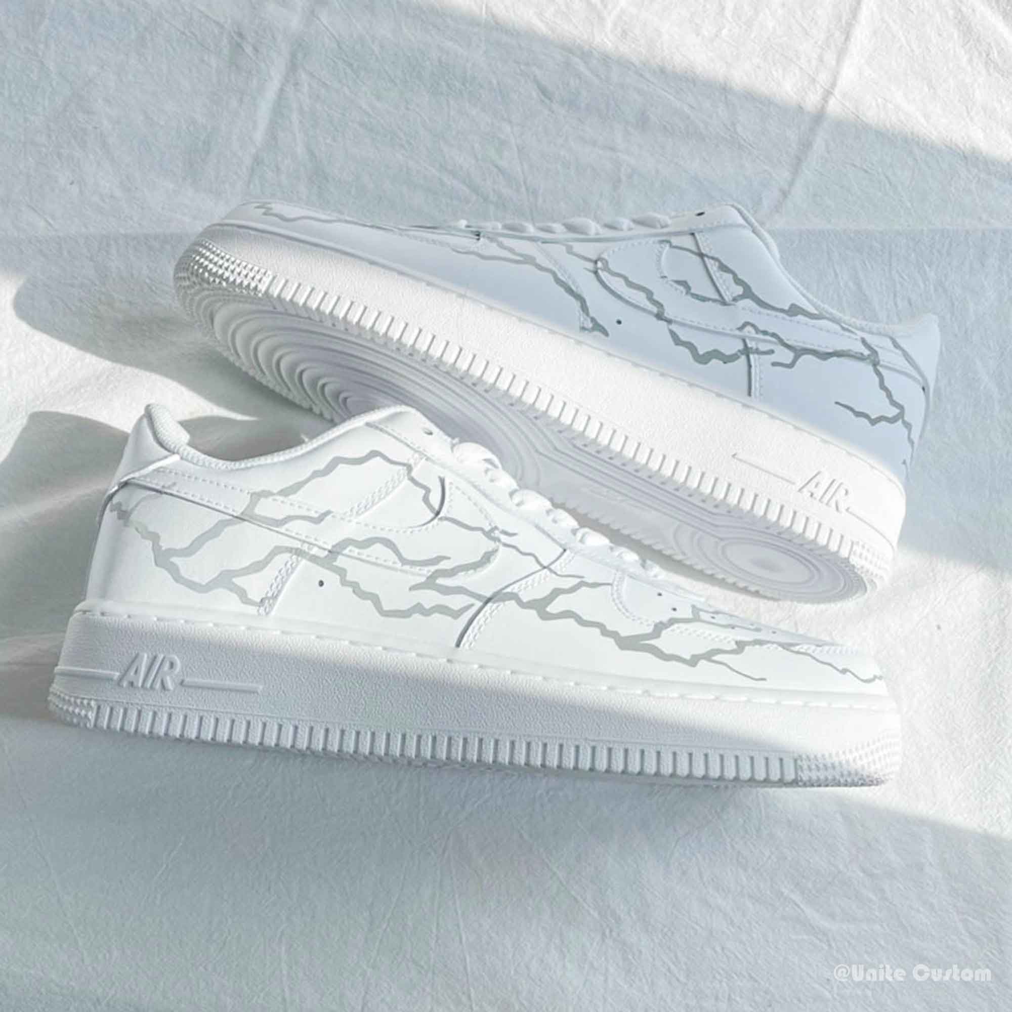 Lightning Custom Air Force 1-shecustomize