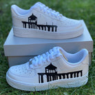 Madison Bay Pier Custom Air Force 1’s-shecustomize