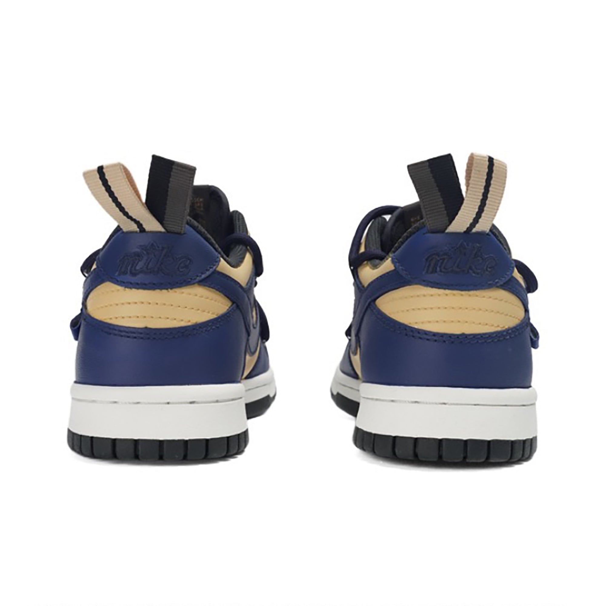 Navy Blue Beige Custom Nike Dunk-shecustomize