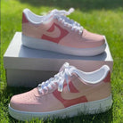 Pink Custom Air Force 1‘s-shecustomize