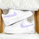 Purple Custom Air Force 1-shecustomize