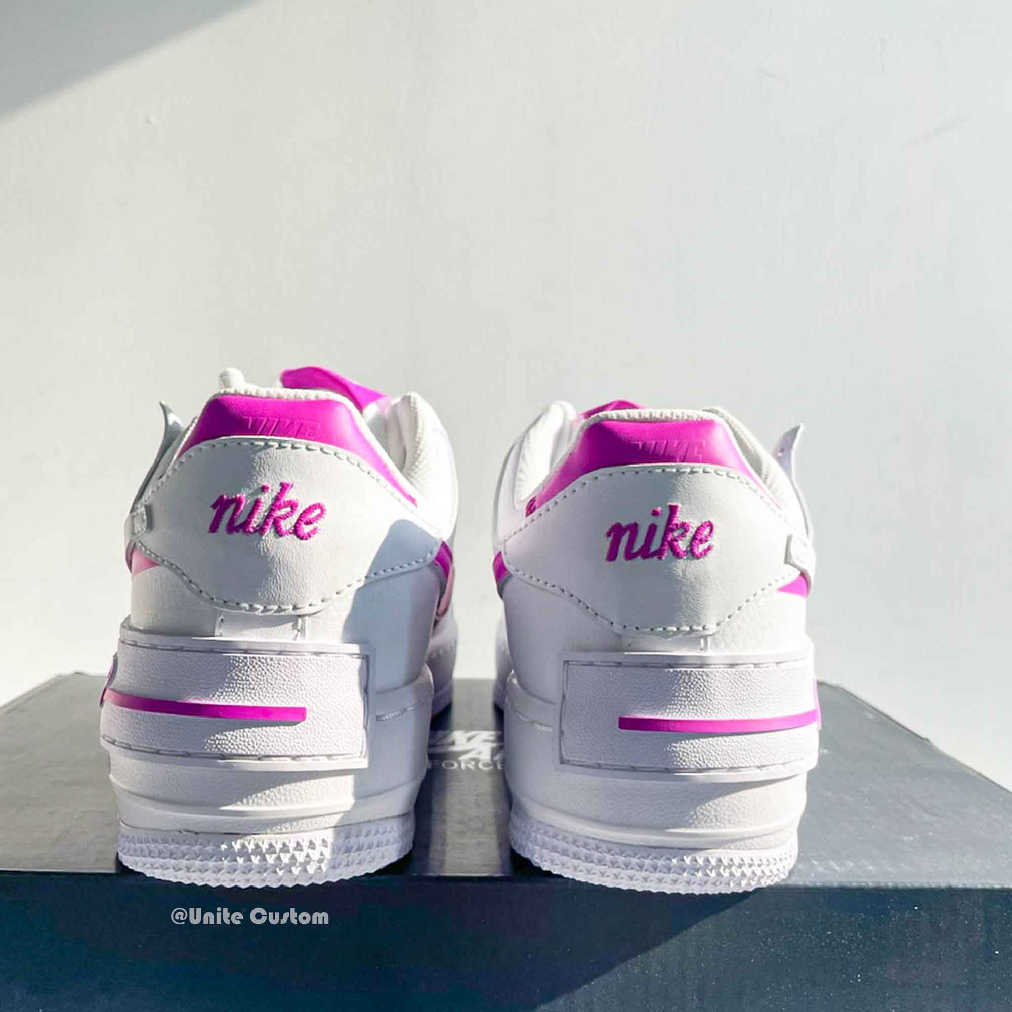 Purple Custom Air Force 1-shecustomize