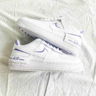 Purple Custom Air Force 1-shecustomize