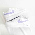 Purple Custom Air Force 1-shecustomize