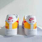 Red Yellow KC Custom Air Force 1-shecustomize