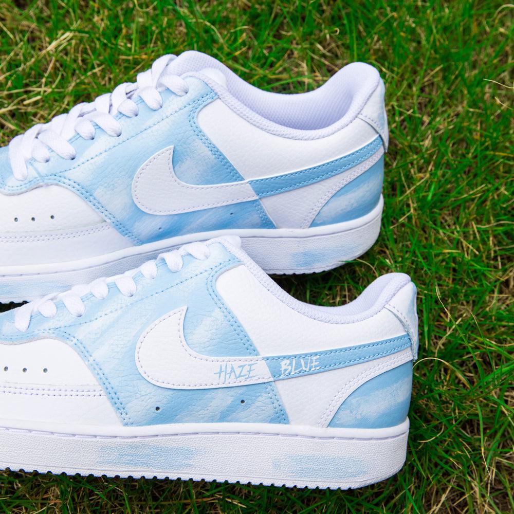 Sketch Blue Nike Count Custom Shoes Sneakers-shecustomize