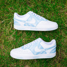 Sketch Blue Nike Count Custom Shoes Sneakers-shecustomize