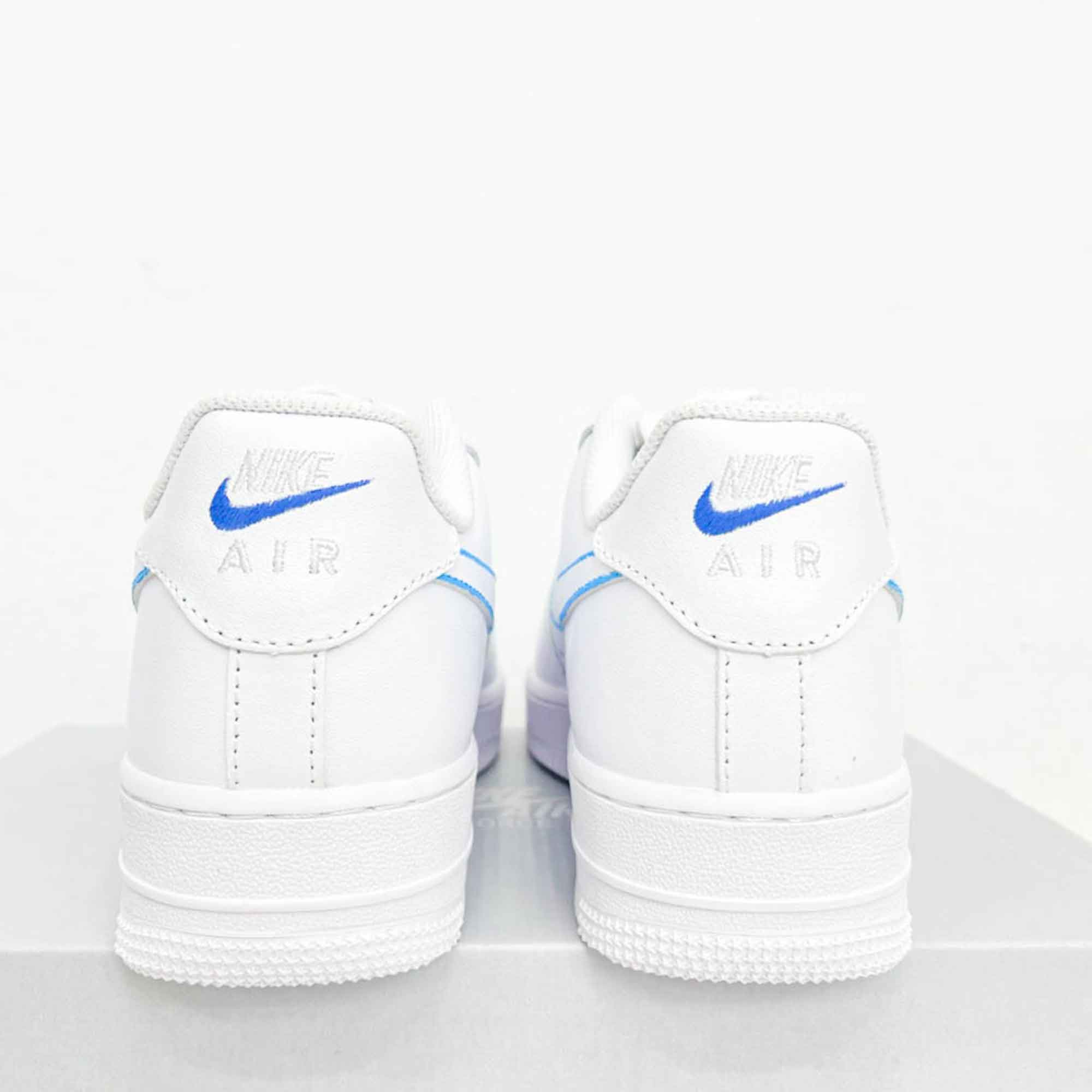 Stitch Blue Custom Air Force 1-shecustomize