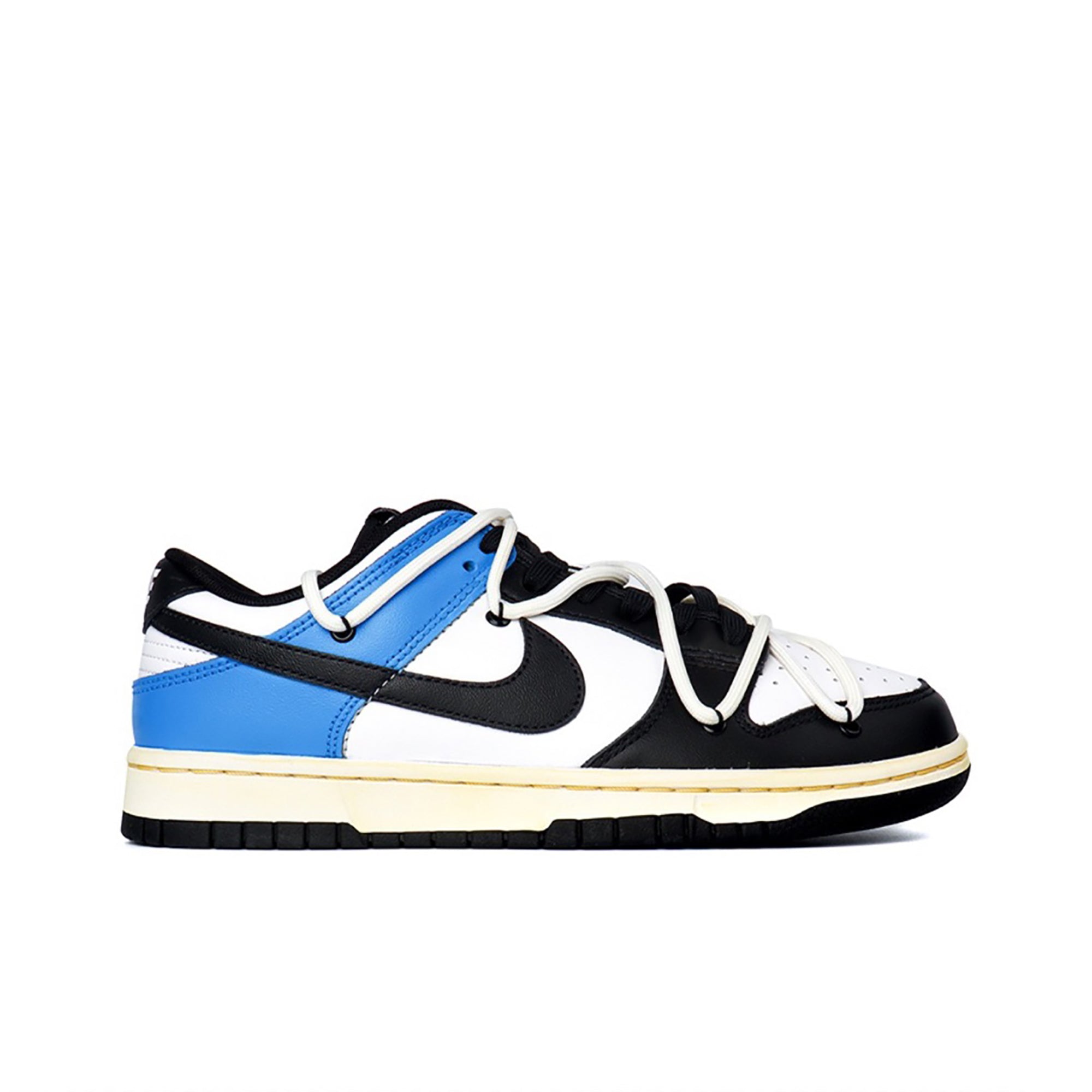 Travis Scott Blue Black White Custom Nike Dunk-shecustomize