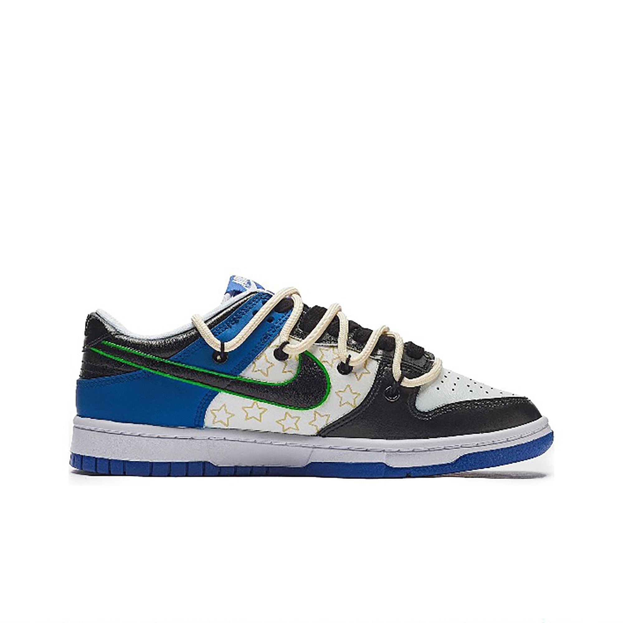 Travis Scott Blue Black White Custom Nike Dunk-shecustomize