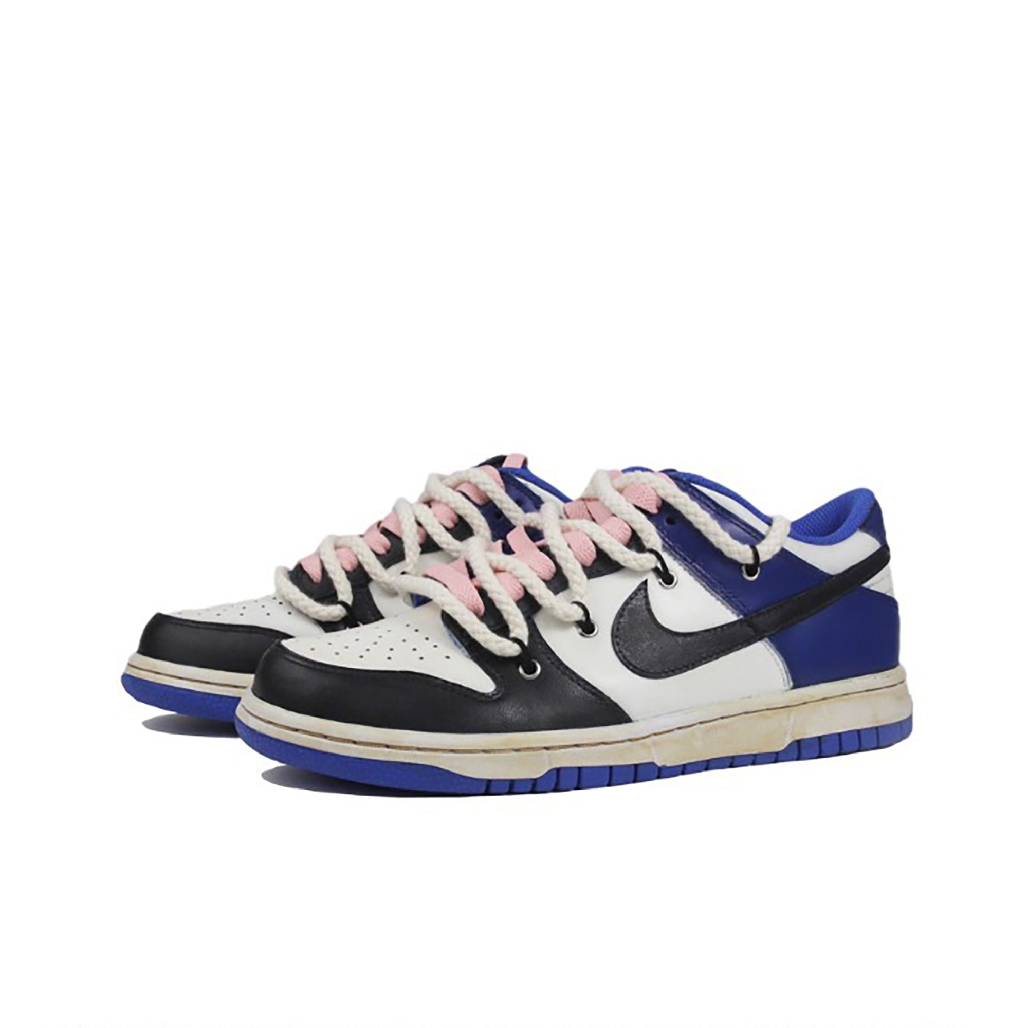 Travis Scott Blue Black White Custom Nike Dunk-shecustomize